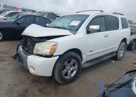 2006 Nissan Armada Se from USA, damaged, VIN 5N1AA08B86N724775